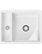 Keramikinė plautuvė Franke Kubus KBK 160, balta