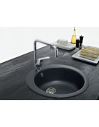 Tectonite plautuvė Franke Single 1, juodos spalvos