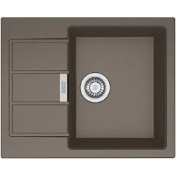 Tectonite plautuvė Franke Sirius S2D 611-62, vulcan spalvos