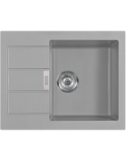Tectonite plautuvė Franke Sirius S2D 611-62, pilkos spalvos
