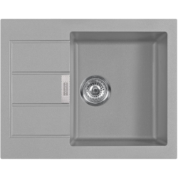 Tectonite plautuvė Franke Sirius S2D 611-62, pilkos spalvos