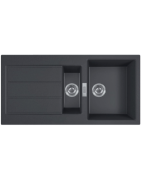 Tectonite plautuvė Franke S2D 651, juoda