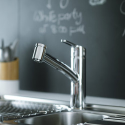 Plautuvės maišytuvas Franke Smart, su ištraukiama žarna, chromas