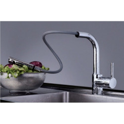 Plautuvės maišytuvas Franke Smart, su ištraukiama žarna, chromas