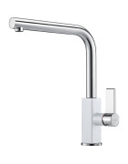 Plautuvės maišytuvas Franke Maris, besisukantis, chromas/baltas