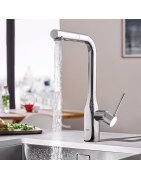 Plautuvės maišytuvas Grohe Essence, chromo spalvos