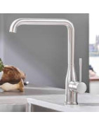 Plautuvės maišytuvas Grohe Essence, plieno spalvos