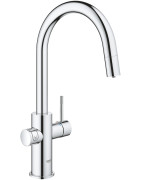 Plautuvės maišytuvas Grohe Blue Home C, filtras ir angliarūgštė