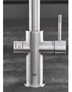 Plautuvės maišytuvas Grohe Blue Home C, filtras ir angliarūgštė