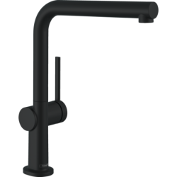 Plautuvės maišytuvas Hansgrohe Talis M54, juodas matinis