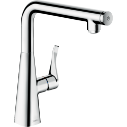Plautuvės maišytuvas Hansgrohe Metris M71 260, chromas