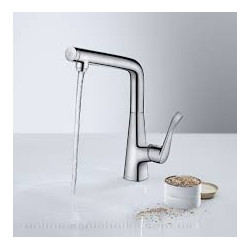Plautuvės maišytuvas Hansgrohe Metris M71 260, chromas