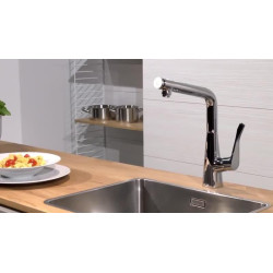 Plautuvės maišytuvas Hansgrohe Metris M71 260, chromas