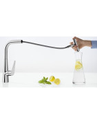 Plautuvės maišytuvas Hansgrohe Talis M51, ištraukiama žarna