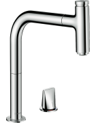 Plautuvės maišytuvas Hansgrohe Metris M71 200, chromas, sBox