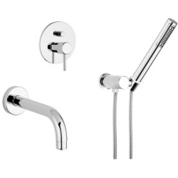 Vonios maišytuvas Giulini Futuro 6503, su dušo komplektu