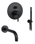 Vonios maišytuvas Giulini Futuro 6503, su dušo komplektu