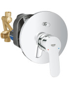 Potinkinis dušo/vonios maišytuvas Grohe BauEdge, chromas