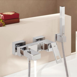 Vonios/dušo maišytuvas Grohe Eurocube, chromuotas