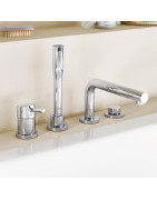 Vonios maišytuvas Grohe Essence, chromuotas, 4 dalių