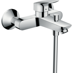 Dušo/vonios maišytuvas Hansgrohe Logis, chromuotas