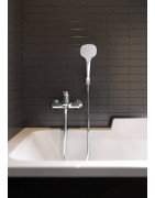 Dušo/vonios maišytuvas Hansgrohe Logis, chromuotas