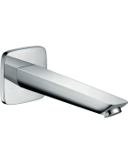Vonios snapas Hansgrohe 20 cm, chromuotas