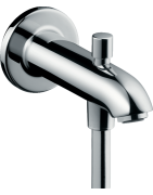 Vonios snapas Hansgrohe 152 mm, sieninis, su diverteriu