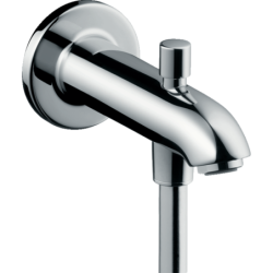 Vonios snapas Hansgrohe 152 mm, sieninis, su diverteriu