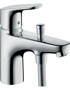 Vonios/dušo maišytuvas Hansgrohe Focus, su diverteriu