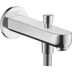 Vonios snapas Hansgrohe Metris S, 152 mm, su diverteriu