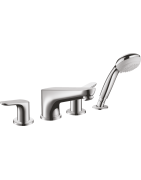 Vonios maišytuvas Hansgrohe Focus, chromuotas, 4 dalių