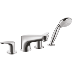 Vonios maišytuvas Hansgrohe Focus, chromuotas, 4 dalių