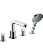 Vonios maišytuvas Hansgrohe Metris S, chromuotas, 4 dalių