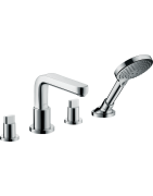 Vonios maišytuvas Hansgrohe Metris S, chromuotas, 4 dalių