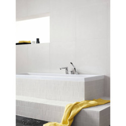 Vonios maišytuvas Hansgrohe Metris, chromuotas, 3 dalių