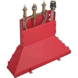 Potinkinė vonios maišytuvo dalis Hansgrohe PuraVida, 4 dalių