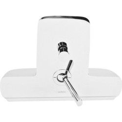 Vonios maišytuvas Hansgrohe PuraVida, baltos/chromo spalvos