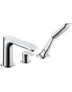 Vonios maišytuvas Hansgrohe PuraVida, chromuotas, 3 dalių