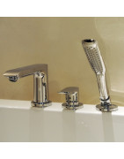 Vonios maišytuvas Hansgrohe PuraVida, chromuotas, 3 dalių