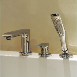 Vonios maišytuvas Hansgrohe PuraVida, chromuotas, 3 dalių