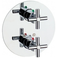 Potinkinis termostatinis dušo maišytuvas Roca Loft, chromuotas