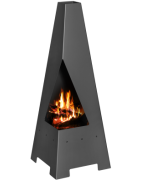 Plieninė lauko krosnelė Victoria fire pit Faiko 4