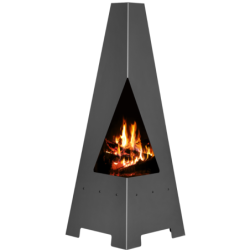Plieninė lauko krosnelė Victoria fire pit Faiko 4
