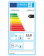 Plieninė krosnelė Victoria Vanessa Lux (color), 12 kW