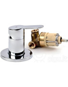 Dušo maišytuvas Grohe BauEdge, su dekoratyvine dalimi