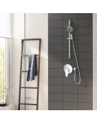 Potinkinis dušo maišytuvas Grohe Eurodisc, chromo spalvos