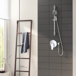 Potinkinis dušo maišytuvas Grohe Eurodisc, chromo spalvos