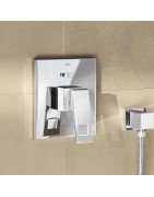 Potinkinis dušo maišytuvas Grohe Eurocube, chromuotas