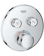 Termostatinis dušo maišytuvas Grohe Grohtherm SmartControl Round
